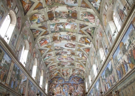 We The Italians Italian Art Brief History Of The Sistine Chapel
