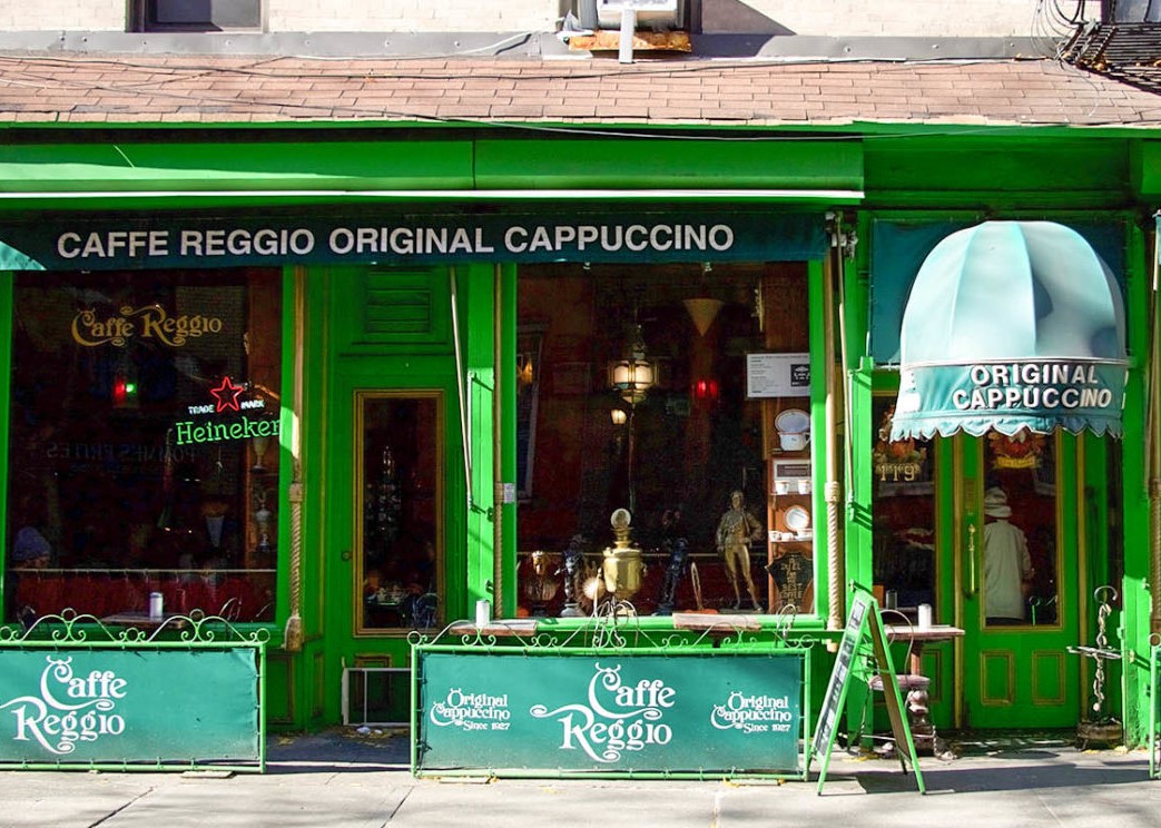 We The Italians The Oldest Espresso Machine in NYC is in Cafe Reggio