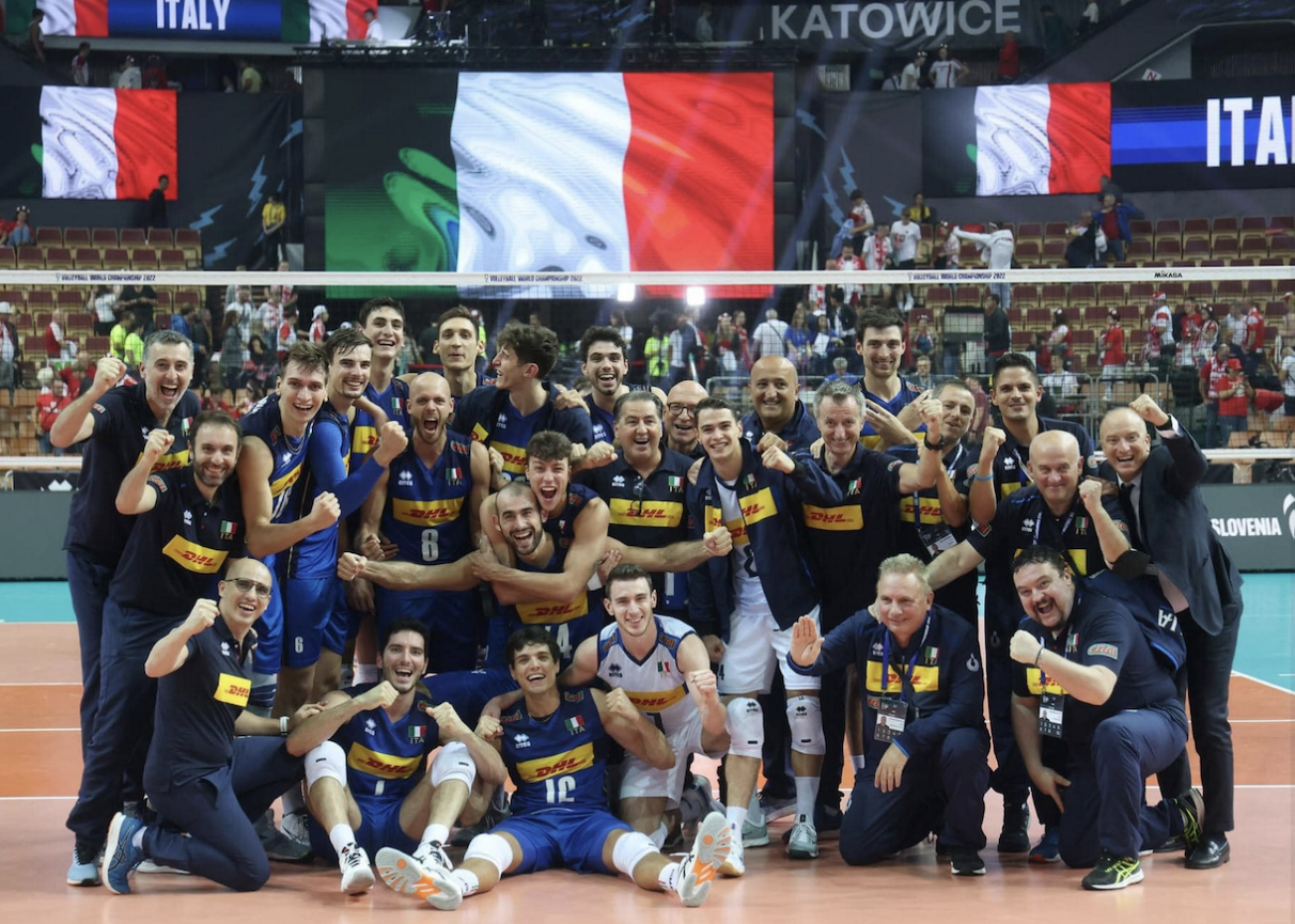 We The Italians Italian men's national volleyball team is world champion