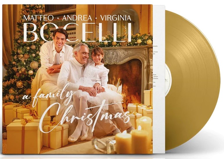 Andrea Bocelli on His New Holiday Album with Kids Matteo and Virginia