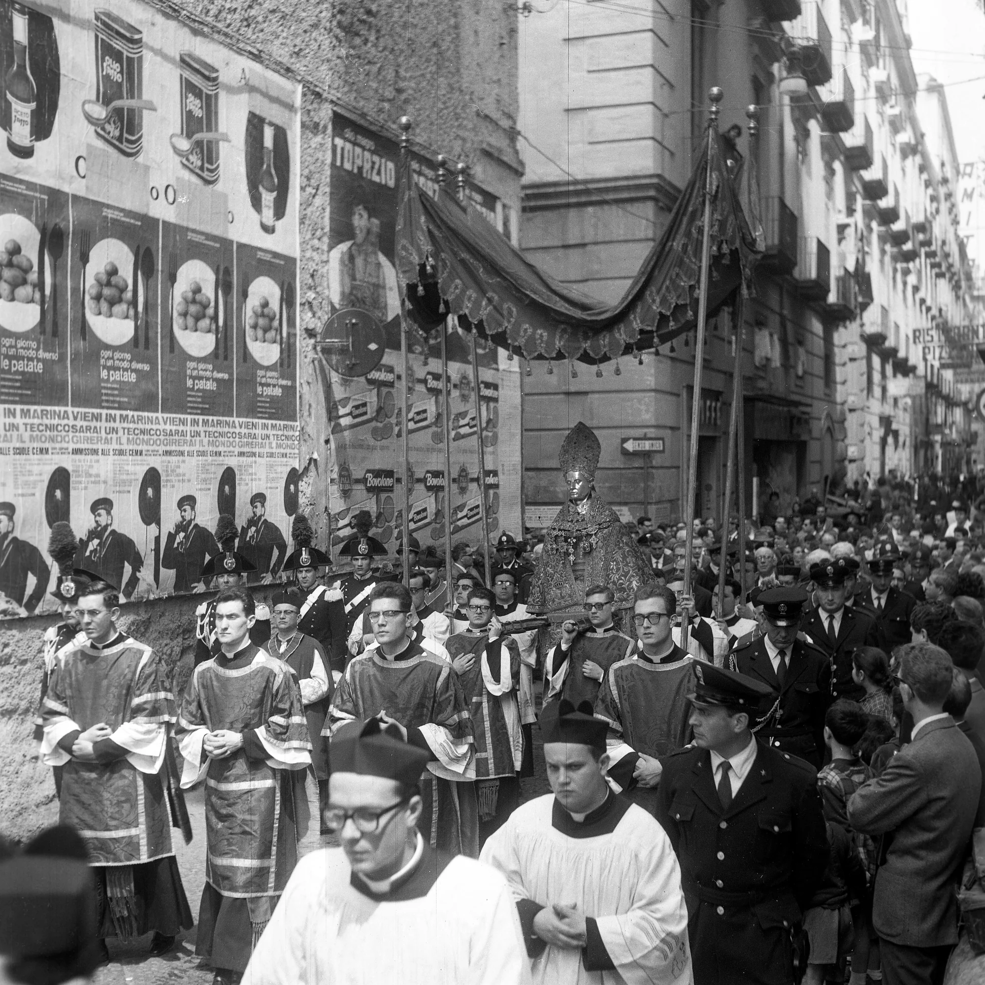 Processione San Gennaro maggio 1971