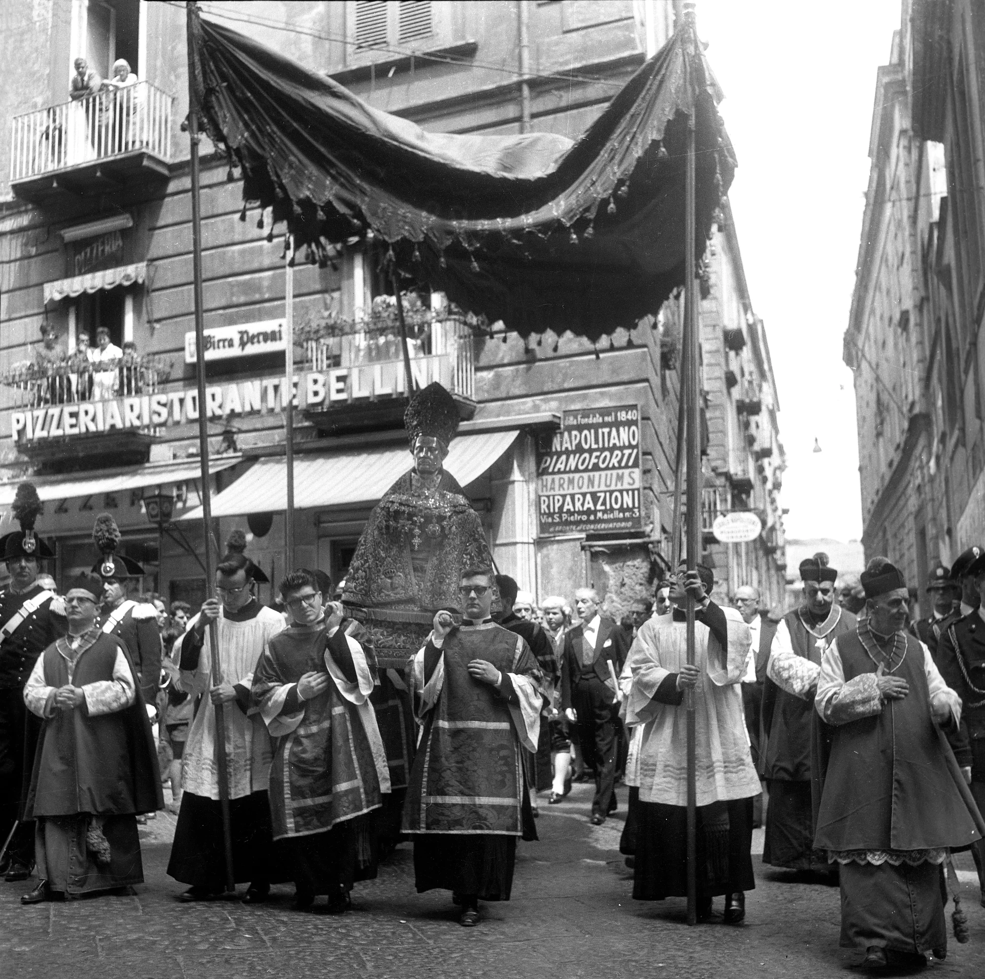 Processione San Gennaro maggio 1971
